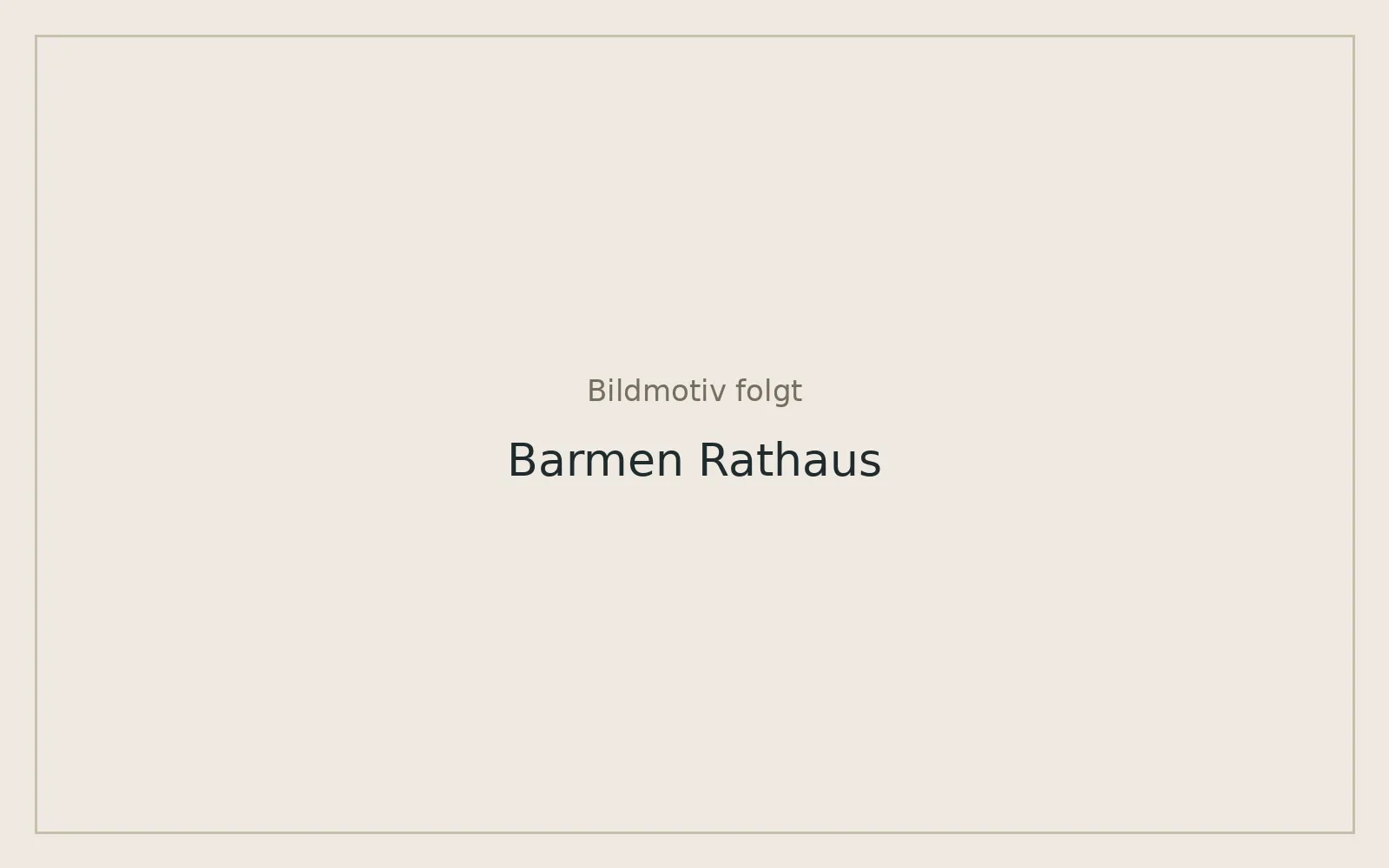 Rathaus und Innenstadt von Wuppertal-Barmen